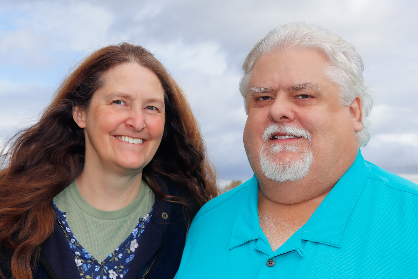 Pastor Chip Adams-Compton and his wife Leslie